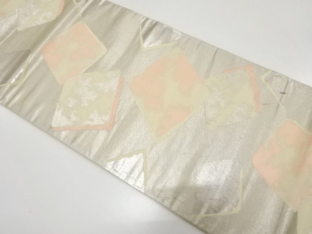 JAPANESE KIMONO / ANTIQUE FUKURO OBI / WOVEN 